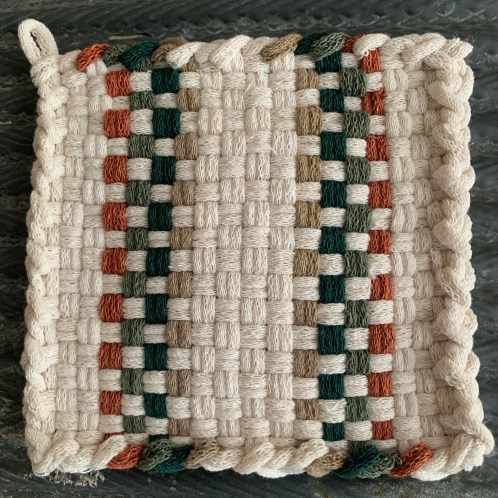 Weavings/ Potholders 6" (Price includes shipping)